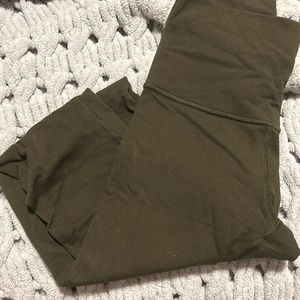 Green lululemon leggings